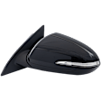 2019 Hyundai Elantra GT Preferred - Driver Side Mirror, Power Adjust, Heated, Paintable, Manual Folding, In-housing Signal Light, With Blind Spot Detection in Glass, No Memory, No Puddle Light, No Auto-Dimming