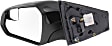 Driver Side Mirror, Power, Manual Folding, Heated, Paintable, No Signal Light, No Memory, No Puddle Light, No Auto-Dimming, With Blind Spot Glass