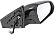 Passenger Side Mirror, Power Adjust, Manual Folding, Heated, Paintable, In-housing Signal Light, No Memory, No Puddle Light, No Auto-Dimming, No Blind Spot Feature
