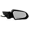 2019 Hyundai Sonata - Passenger Side Mirror, Power Adjust, Heated, Paintable, Manual Folding, No Signal Light, No Blind Spot Feature, No Memory, No Puddle Light, No Auto-Dimming