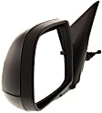 Driver Side Mirror, Manual Adjust, Manual Folding, Non-Heated, Textured Black, No Signal Light, No Memory, No Puddle Light, No Auto-Dimming, No Blind Spot Feature