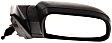 Passenger Side Mirror, Manual Adjust, Manual Folding, Non-Heated, Textured Black, No Signal Light, No Memory, No Puddle Light, No Auto-Dimming, No Blind Spot Feature