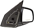 Passenger Side Mirror, Power Adjust, Manual Folding, Non-Heated, Paintable, No Signal Light, No Memory, No Puddle Light, No Auto-Dimming, No Blind Spot Feature