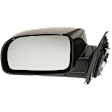 Driver Side Mirror, Power Adjust, Heated, Manual Folding, Paintable, No Signal Light, No Memory, No Puddle Light, No Auto-Dim, No Blind Spot Feature