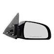 Passenger Side Mirror, Power, Non-Folding, Heated, Paintable, No Signal Light, No Memory, No Puddle Light, No Auto-Dimming, No Blind Spot Feature