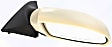 Passenger Side Mirror, Manual Adjust, Manual Folding, Non-Heated, Paintable, No Signal Light, No Memory, No Puddle Light, No Auto-Dimming, No Blind Spot Feature