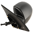 Driver Side Mirror, Manual Adjust, Manual Folding, Non-Heated, Textured Black, No Signal Light, No Memory, No Puddle Light, No Auto-Dimming, No Blind Spot Feature