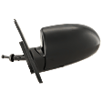 Driver Side Mirror, Manual Adjust, Manual Folding, Non-Heated, Textured Black, No Signal Light, No Memory, No Puddle Light, No Auto-Dimming, No Blind Spot Feature