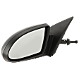 Driver Side Mirror, Manual Adjust, Manual Folding, Non-Heated, Textured Black, No Signal Light, No Memory, No Puddle Light, No Auto-Dimming, No Blind Spot Feature