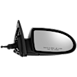 Passenger Side Mirror, Manual Adjust, Manual Folding, Non-Heated, Textured Black, No Signal Light, No Memory, No Puddle Light, No Auto-Dimming, No Blind Spot Feature