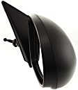 Passenger Side Mirror, Manual Adjust, Manual Folding, Non-Heated, Textured Black, No Signal Light, No Memory, No Puddle Light, No Auto-Dimming, No Blind Spot Feature