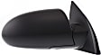 Passenger Side Mirror, Manual Adjust, Manual Folding, Non-Heated, Textured Black, No Signal Light, No Memory, No Puddle Light, No Auto-Dimming, No Blind Spot Feature