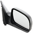 Passenger Side Mirror, Power Adjust, Non-Heated, Manual Folding, Textured Black, No Signal Light, No Memory, No Puddle Light, No Auto-Dim, No Blind Spot Feature