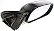 Passenger Side Mirror, Power Adjust, Manual Folding, Non-Heated, Paintable, No Signal Light, No Memory, No Puddle Light, No Auto-Dimming, No Blind Spot Feature