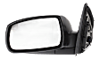 Driver Side Mirror, Power Adjust, Manual Folding, Heated, Textured Black, No Signal Light, No Memory, No Puddle Light, No Auto-Dimming, No Blind Spot Feature