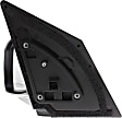 Driver Side Mirror, Power Adjust, Manual Folding, Heated, Textured Black, No Signal Light, No Memory, No Puddle Light, No Auto-Dimming, No Blind Spot Feature