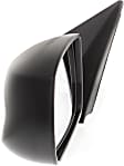 Driver Side Mirror, Power Adjust, Manual Folding, Heated, Textured Black, No Signal Light, No Memory, No Puddle Light, No Auto-Dimming, No Blind Spot Feature