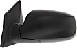 Driver Side Mirror, Power Adjust, Manual Folding, Heated, Textured Black, No Signal Light, No Memory, No Puddle Light, No Auto-Dimming, No Blind Spot Feature