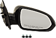 Passenger Side Mirror, Power, Manual Folding, Non-Heated, Paintable, No Signal Light, No Memory, No Puddle Light, No Auto-Dimming, No Blind Spot Feature, 4 Cyl., 1.6L Engine