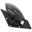 Driver Side Mirror, Power Adjust, Manual Folding, Heated, Paintable, In-housing Signal Light, No Memory, No Puddle Light, No Auto-Dimming, No Blind Spot Feature