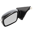Driver Side Mirror, Power Adjust, Manual Folding, Non-Heated, Paintable, In-housing Signal Light, No Memory, No Puddle Light, No Auto-Dimming, No Blind Spot Feature