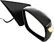 Passenger Side Mirror, Power Adjust, Manual Folding, Non-Heated, Paintable, In-housing Signal Light, No Memory, No Puddle Light, No Auto-Dimming, No Blind Spot Feature