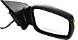 Passenger Side Mirror, Power Adjust, Manual Folding, Non-Heated, Paintable, In-housing Signal Light, No Memory, No Puddle Light, No Auto-Dimming, No Blind Spot Feature