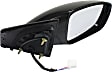 Passenger Side Mirror, Power Adjust, Manual Folding, Non-Heated, Paintable, No Signal Light, No Memory, No Puddle Light, No Auto-Dimming, No Blind Spot Feature