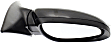 Hatchback Passenger Side Mirror, Power Adjust, Heated, Manual Folding, Paintable, In-housing Signal Light, No Memory, No Puddle Light, No Auto-Dim, No Blind Spot Feature