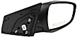 Passenger Side Mirror, Power Adjust, Heated, Manual Folding, Paintable, In-housing Signal Light, No Memory, No Puddle Light, No Auto-Dim, No Blind Spot Feature