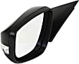 Driver Side Mirror, Power, Manual Folding, Heated, Paintable, In-housing Signal Light, No Memory, Puddle Light, Auto-Dimming, and Blind Spot Feature, For Models Without Panoramic Roof