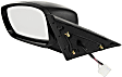 Driver Side Mirror, Power, Manual Folding, Heated, Paintable, In-housing Signal Light, No Memory, No Puddle Light, No Auto-Dimming, No Blind Spot Feature