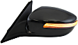 Driver Side Mirror, Power, Manual Folding, Heated, Paintable, In-housing Signal Light, No Memory, No Puddle Light, No Auto-Dimming, No Blind Spot Feature