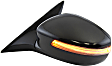 Driver Side Mirror, Power, Manual Folding, Heated, Paintable, In-housing Signal Light, No Memory, No Puddle Light, No Auto-Dimming, No Blind Spot Feature