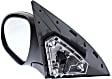 Driver Side Mirror, Power Adjust, Manual Folding, Heated, Paintable, No Signal Light, No Memory, No Puddle Light, No Auto-Dimming, No Blind Spot Feature, Hatchback