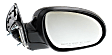 Passenger Side Mirror, Power Adjust, Manual Folding, Heated, Paintable, No Signal Light, No Memory, No Puddle Light, No Auto-Dimming, No Blind Spot Feature, Hatchback