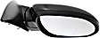 Passenger Side Mirror, Power Adjust, Manual Folding, Heated, Paintable, No Signal Light, No Memory, No Puddle Light, No Auto-Dimming, No Blind Spot Feature, Hatchback