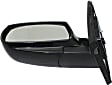Driver Side Mirror, Power Adjust, Manual Folding, Non-Heated, Paintable, In-housing Signal Light, No Memory, No Puddle Light, No Auto-Dimming, No Blind Spot Feature