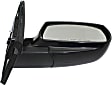 Passenger Side Mirror, Power Adjust, Manual Folding, Non-Heated, Paintable, In-housing Signal Light, No Memory, No Puddle Light, No Auto-Dimming, No Blind Spot Feature