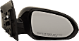 Passenger Side Mirror, Power Adjust, Manual Folding, Heated, Paintable, No Signal Light, No Memory, No Puddle Light, No Auto-Dimming, No Blind Spot Feature, 4 Cyl., 1.6L Engine