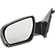 2013-2017 Hyundai Santa Fe Sport - Driver Side Mirror, Power, Manual Folding, Non-Heated, Paintable, No Signal Light, No Memory, No Puddle Light, No Auto-Dimming, No Blind Spot Feature