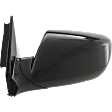2013-2017 Hyundai Santa Fe Sport - Driver Side Mirror, Power, Manual Folding, Non-Heated, Paintable, No Signal Light, No Memory, No Puddle Light, No Auto-Dimming, No Blind Spot Feature