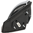 Passenger Side Mirror, Power, Manual Folding, Non-Heated, Paintable, No Signal Light, No Memory, No Puddle Light, No Auto-Dimming, No Blind Spot Feature