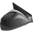 Passenger Side Mirror, Power, Manual Folding, Non-Heated, Paintable, No Signal Light, No Memory, No Puddle Light, No Auto-Dimming, No Blind Spot Feature