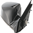 Passenger Side Mirror, Power, Manual Folding, Non-Heated, Paintable, No Signal Light, No Memory, No Puddle Light, No Auto-Dimming, No Blind Spot Feature