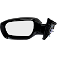Driver Side Mirror, Power, Manual Folding, Heated, Paintable, No Signal Light, No Memory, No Puddle Light, No Auto-Dimming, No Blind Spot Feature