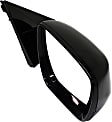 Passenger Side Mirror, Power, Manual Folding, Heated, Paintable, No Signal Light, No Memory, No Puddle Light, No Auto-Dimming, No Blind Spot Feature
