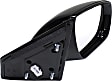 Passenger Side Mirror, Power, Manual Folding, Heated, Paintable, No Signal Light, No Memory, No Puddle Light, No Auto-Dimming, No Blind Spot Feature
