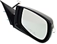 Passenger Side Mirror, Power, Manual Folding, Non-Heated, Paintable, In-housing Signal Light, No Memory, Puddle Light, Auto-Dim, and Blind Spot Feature, For Models With Side Repeater Lights