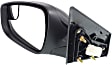 2015 Hyundai Elantra - Driver Side Mirror, Korea or USA Built Vehicle, Power Adjust, Heated, Paintable, Manual Folding, No Signal Light, With Blind Spot Glass, No Memory, No Puddle Light, No Auto-Dimming